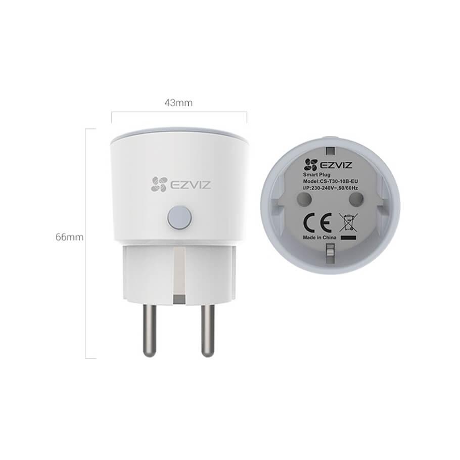 Ổ cắm thông minh Wifi EZVIZ CS-T30-10B-EU